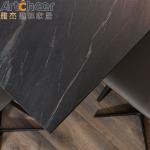 Modern Black Kitchen Cabinets Made Ready to Assemble Wooden Furniture with Free