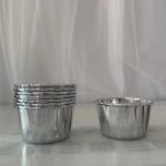 Aluminum Metallic Rose Foil Paper Baking Cups Muffin Cake Mold