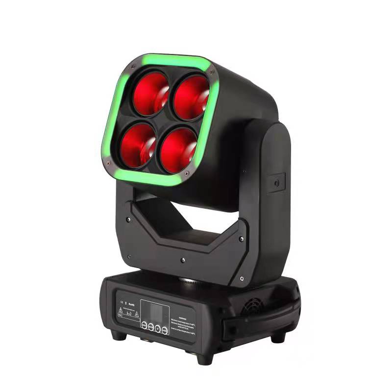 RGB LED Stage Lighting System 60Hz 4pcs Shockproof Aviation Case Or Carton Stage Lamp