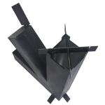 Loaded With Split Wood 7.35kg Stainless Steel Power Coated Rocket Stove