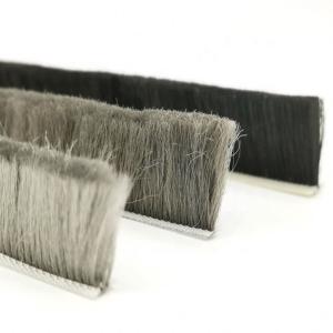 Quality 5mm 6mm 7mm Wool Pile Weather Strip Door Brush Pile Dustproof wholesale