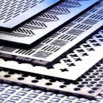 SUS301 Stainless Aluminum Perforated Sheet Under 1500mm