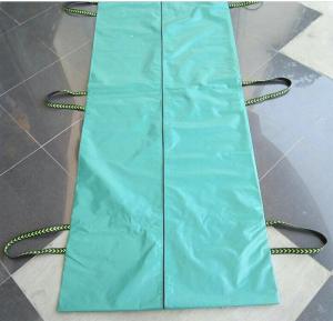 Quality Heavy Duty PEVA Waterproof Dead Body Bag European Style With Center Zipper wholesale