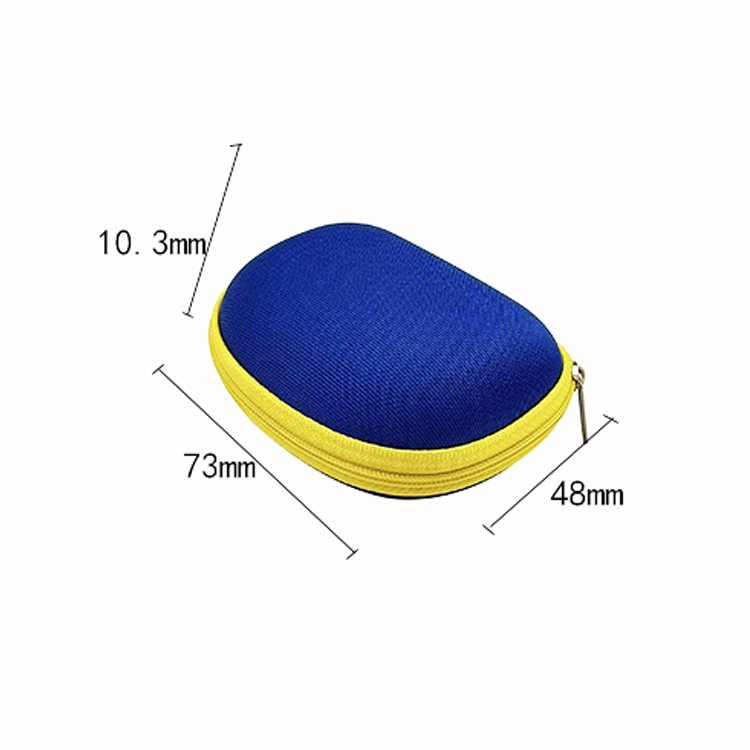 Low MOQ Combination Leather Zipper Sunglasses Case Irregular Shape