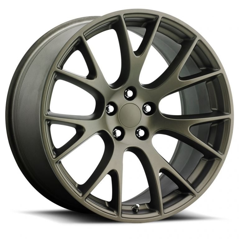 Challenger Charger Magnum 300 Replica Rim DG15 Hellcat Satin Blk 20x10 2528