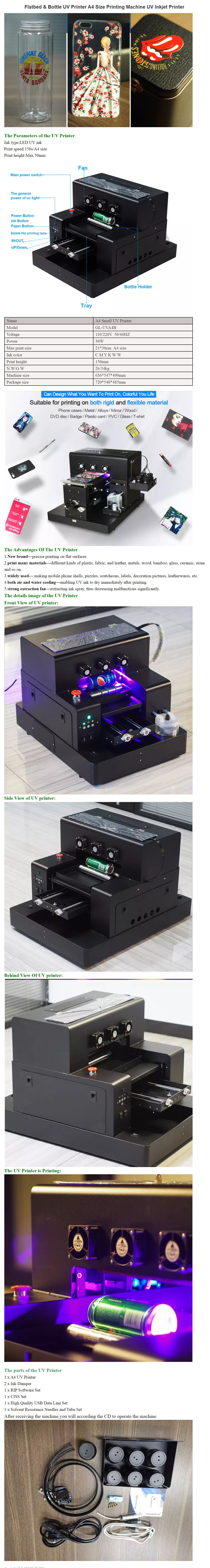 multifunctional A4 digital inkjet t-shirt printer with RIP software