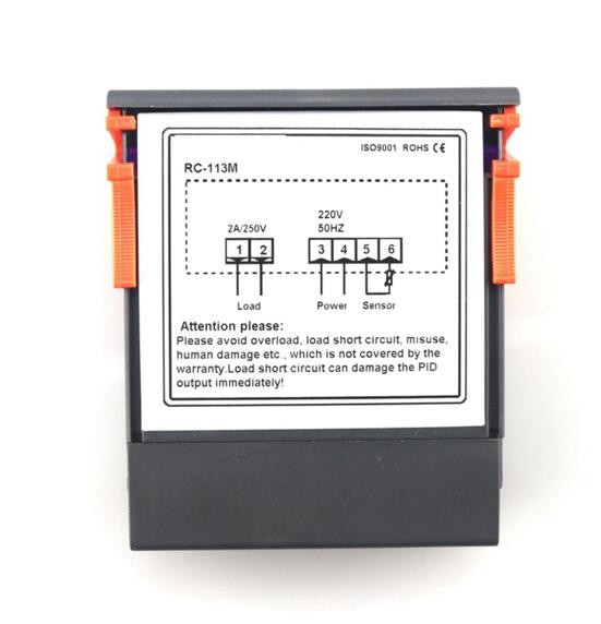 RC-113M thermostat with PID control for Incubator Heating equipment Temperature controller