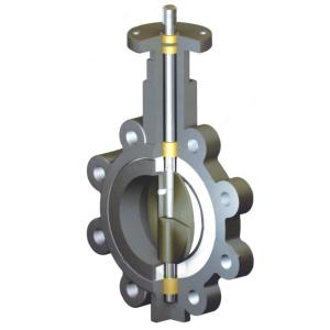 Quality 2 inch ductile iron fully Lug style type butterfly valve manufacturer wholesale