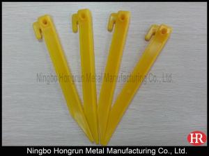 Quality 7&quot; or 18cm plastic tent nail stake pegs wholesale