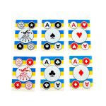Reusable Waterproof PET Plastic Poker Playing Cards
