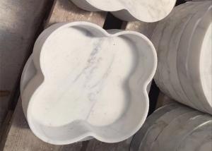 Quality Polished Surface Marble Food Tray Customized Shape Food Grade wholesale
