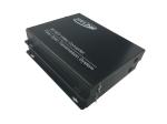 HDTV 4channel 3G-SDI video data converter , single mode fiber types fiber optic