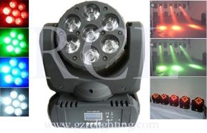 Quality 7X10W 4 In 1 LED RGBW Moving Head Beam Light for KTV DISCO LED Stage Lights wholesale