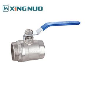 Quality Male And Female Threaded Brass Body Ball Valve Blue Iron Handle For Pharmaceutical Industry wholesale