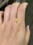 1.19ct Lab Grown Canary Yellow Diamonds VS1 EX VG N IGI LG628404923
