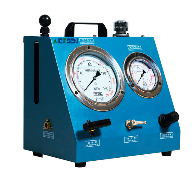 1500 Bar High Pressure Hydraulic Power Unit Hand Pump Pneumatic 3.5Ltr Fuel Tank