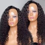 Curly Human Hair Wig PrePlucked Brazilian Hair 13x4 13x6 360 Kinky Curly Lace