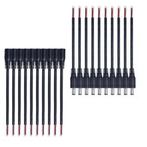 Quality Male To Female DC Power Extension Cable 2.1mm 5AWG For CCTV Router wholesale