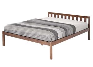 Quality modern double bed pine wood wholesale
