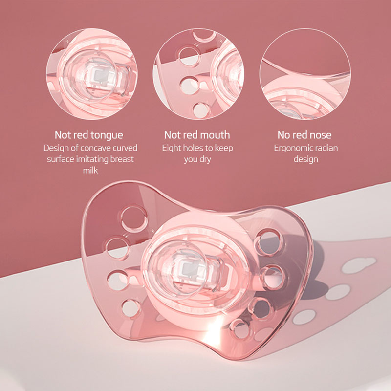 Eco Friendly Infant Teething Toy 9.5cm Feeding Pacifier Handle 3 Month Old Teething Toys