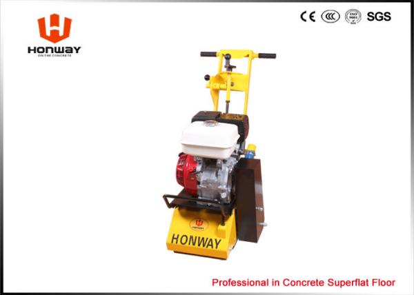 Walk Behind Floor Scarifying Machine , Concrete Grooving Machine Model Japan