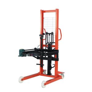 Quality DT500 Portable Hydraulic Drum Lifter 0.12mps Vertical 205l Handling Cart wholesale