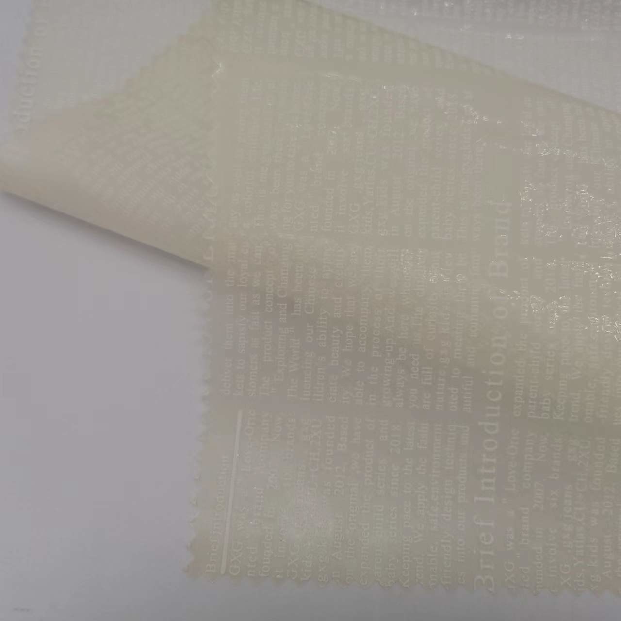 Printed 100 TPU Wind Breaker Fabric 186gsm Waterproof Windproof