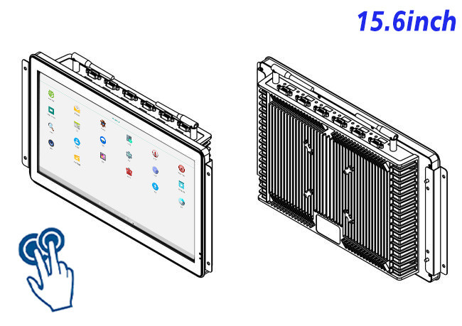 15.6-Inch Android Touch Screen for Retail Kiosks and Payment Terminals