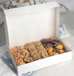 Annual Production Cake Box Cross Broader White Card Packaging for Household