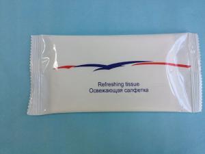 Quality disposable individual packed customized airlines wet wipes wholesale