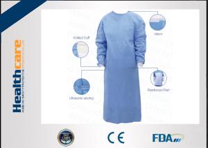 Quality EO Sterile 20~55gsm Disposable Protective Gowns For Operating Room wholesale