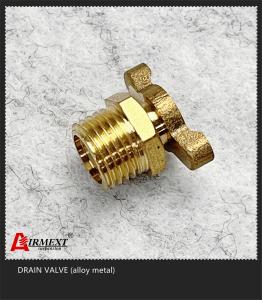 Quality Air Compressor External Seat Air Tank Drain Cock Alloy Metal wholesale
