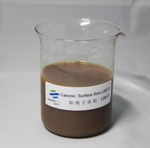 Quality Quaternary Ammonium Salt Cationic Surface Sizing Agent Cardboard Papermaking PH 2-4 Storage wholesale
