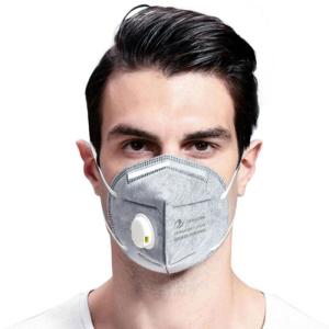 Quality Breathable Valve FFP2 Filter Mask , Disposable Dust Mask High Efficiency wholesale