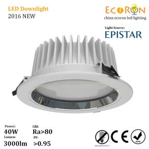 Quality cool white 220v epistar smd 9w 15w 20w 30w led downlight recessed led ceiling light wholesale
