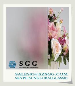 Quality Acid etched glass 3mm-19mm wholesale