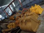 Alloy Steel Custom Excavator Buckets Yellow ColorGeneral Purpose Long Service
