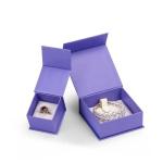 Custom Jewelry Magnetic Gift Box Cardboard Paper Watch Packaging Box Book Shape