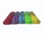 1100ctns/FCL Kitchen Transparent Colors Electronic Slim Cigarette Lighters DY