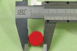 ODM Metal Buttons For Shirts , Alloy Red Clothing Button 28L