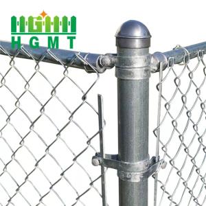 China Electro Zinc 8ft Chain Link Fence Hot Dipped Galvanized on sale