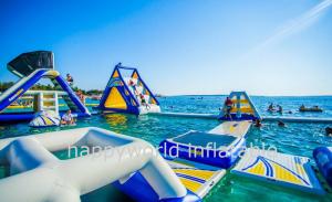 Quality inflatable auqa slide, inflatable sea water park games, water park equipment, water sports wholesale