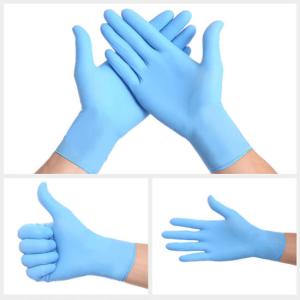 Quality Medium Hypoallergenic Nitrile Protective Gloves wholesale