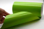 1Mil High Temperature Adhesive Label Material Matte Green Permanent Adhesive