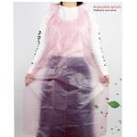 Food Grade Disposable Plastic Aprons For Adults Customization Acceptable