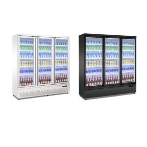 Quality Supermarket Display Counter Commercial Refrigerator Upright Display Glass Door Fridge wholesale