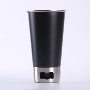 Quality 500ml 304 Stainless Steel Beer Tumbler With Opener wholesale