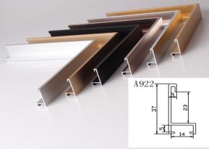 Quality Anodized Aluminum Metal Picture Frame Moulding Customized Long Durability wholesale