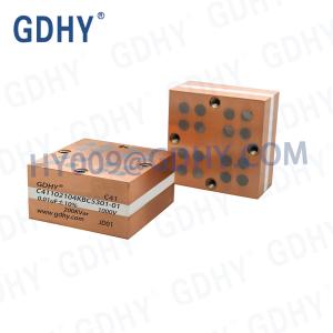 Quality Aluminum Electrolytic Water Cooled Capacitor Golden And White wholesale