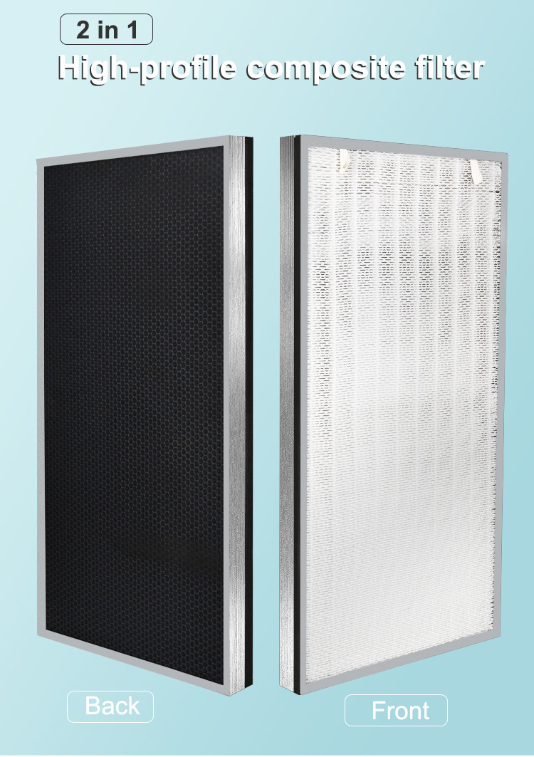 Galvanized Sheet 260W H13 HEPA Filter Air Purifier